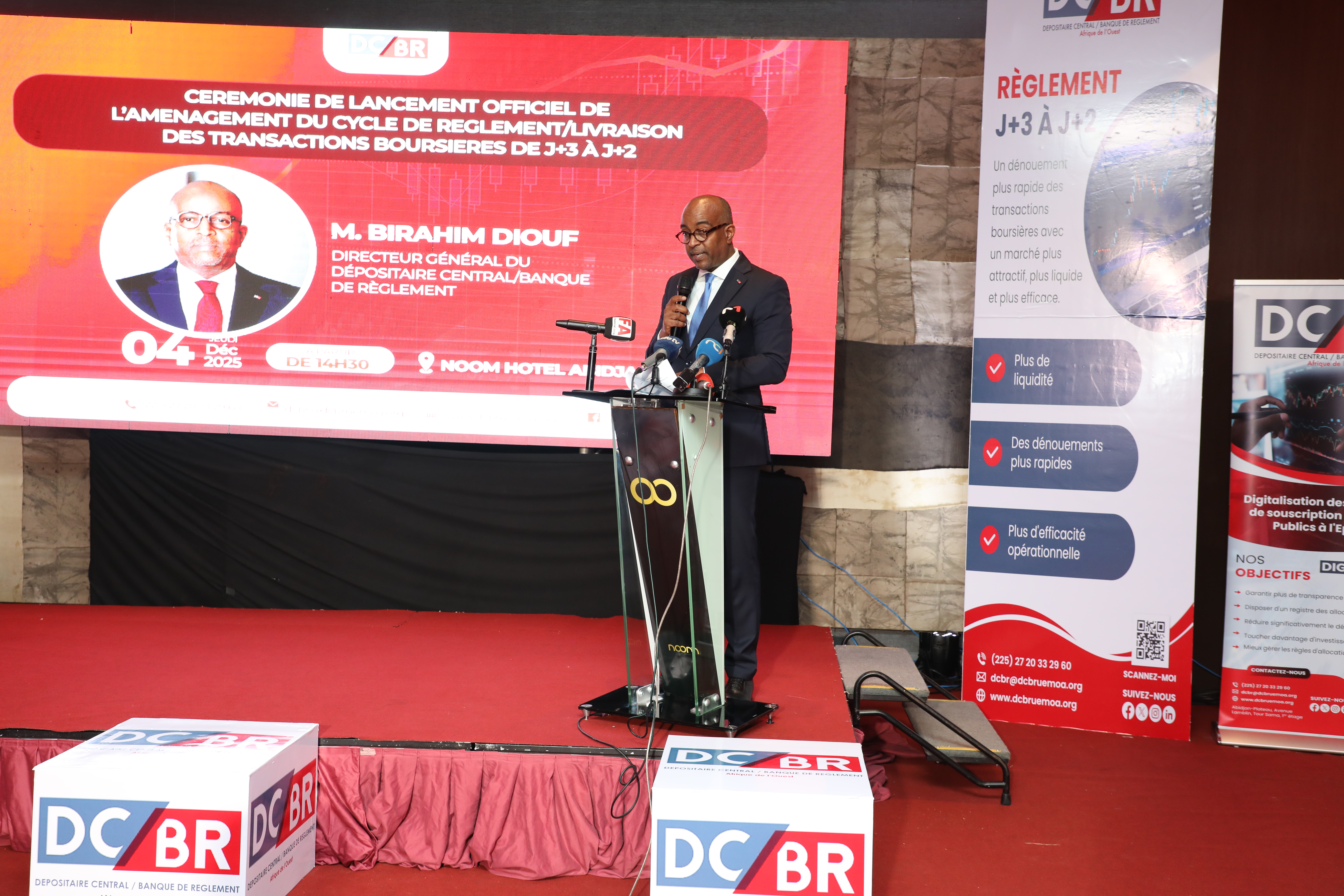 Le marché financier de l’UMOA franchit un cap majeur avec un cycle de règlement/livraison à J+2